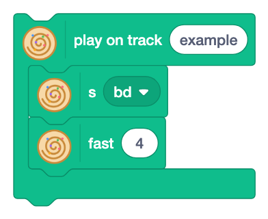 play on track [ ]