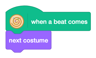 when a beat comes