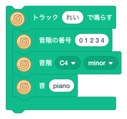 音階 [ ] [ ]