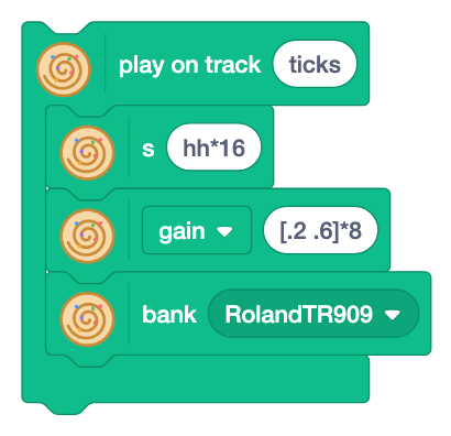 Blocks: Loud and soft