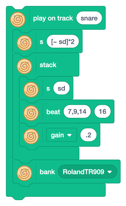 Blocks: Ghost notes