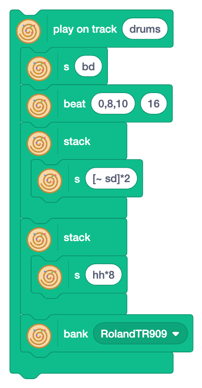Blocks: Eight beat