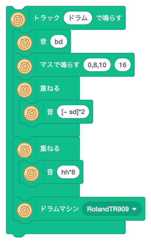 ブロック: 8ビート