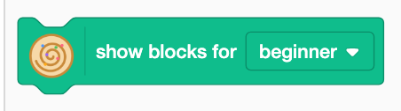 The block: show blocks for beginner